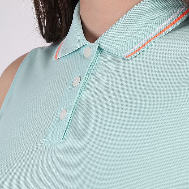 Поло Nike Dri-FIT Victory Women's Sleeveless Golf Polo (BV0223-382)  - цена, описание, фото 2